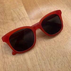 Red Venice madewell sunglasses